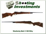 Weatherby Mark V Deluxe 300 Wthy in NEW condition! - 1 of 4