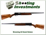 Browning A5 62 Belgium Sweet Sixteen 26in VR IC! - 1 of 4