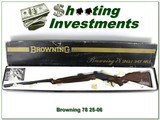 Browning 78 25-06 Heavy Barrel unfired in box! - 1 of 4