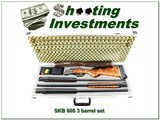 SKB 605 3 barrel set; 20, 28 and 410 in case - 1 of 4