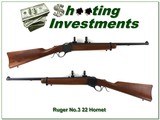 Ruger No.3 22 Hornet Single Shot! - 1 of 4