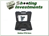 Walther PPG 9mm as new in case with 4 magazines! - 1 of 4