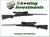 Remington 700 Varmint 22-250 Rem made in 1995 with 6.5-20 Leupold - 1 of 4