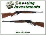 Marlin 410 JM Marked made in 2009 Looks New!