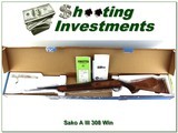 Sako AIII Forester 308 Win New In Box!
