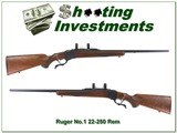 Ruger No.1 B First YEAR 22-250 Rem made in 1968! - 1 of 4