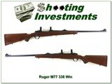 Ruger M77 Tang Safety Red Pad in 338 Win Mag!