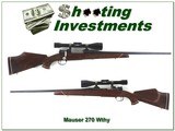 Beautiful Custom FN Mauser in 270 Wthy Mag