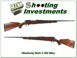 Weatherby Mark V Deluxe German made 300 Wthy Mag!