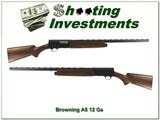 Browning A5 Light 12 74 Belgium Vent Rib Exc Cond!