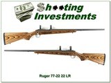 Ruger All-Weather 77-22 22 LR Stainless Laminated stock - 1 of 4