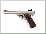 Ruger Mark II Stainless 5.5in Bull Barrel 22LR ANIB! - 2 of 4