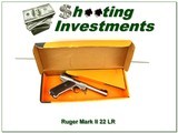 Ruger Mark II Stainless 5.5in Bull Barrel 22LR ANIB! - 1 of 4