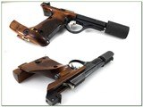 Unique DES 69 22 target pistol Exc Cond in case - 3 of 4