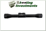 Weatherby Imperial 4 X German Rifle Scope W Target Dot