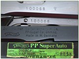 Walther PP Super 9mm KZ .380 NIB Pistol - 3 of 3