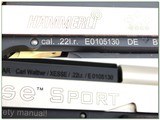 Walther Hammerli X esse Sport 22lR Pistol NIB - 4 of 4