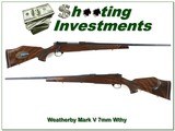 Weatherby Mark V 7mm Wby Mag 35th Anniversary Commemorative 1 of 1000