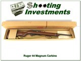 Ruger 44 Mag Carbine with Box Rare