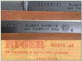 Ruger 44 Mag Carbine with Box Rare - 4 of 4