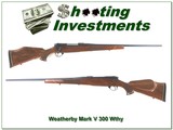Weatherby Mark V 300 Wby Mag Deluxe 24” Near New