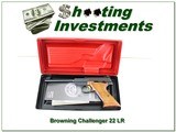 Browning Challenger 22 LR NIB Unfired 6 3/4”