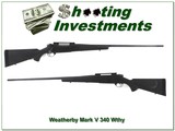 Weatherby Mark V 340 Wby Mag 26” - 1 of 4