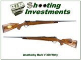 Weatherby Mark V BI-CENTENNIAL 300 Wthy Mag Rare Custom Shop - 1 of 4