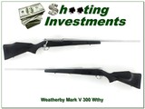 Weatherby Mark V SS Stainless 300 Wby Mag 26” - 1 of 4