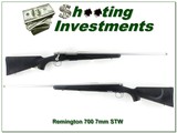 Remington 700 BDL Stainless 7mm STW Engraved 24” - 1 of 4
