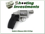 Smith & Wesson Airweight 642-2 38 Special 1.875” W Laser Grips