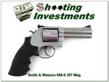 Smith & Wesson 686-6 357 Magnum Revolver 4”