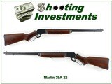 Marlin 39A 22 LR Rifle JM marked made in1948 24” - 1 of 4