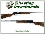 Browning A5 Light 12 GA Belgium Unfired 30” Vent Rib ! - 1 of 4