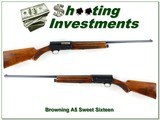 Browning A5 Sweet Sixteen 16 GA 63 Belgium 28” - 1 of 4