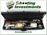 Browning Maxus 12 GA 75th Year Ducks Unlimited NIB 28”