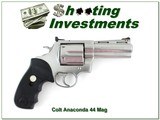 Colt Anaconda 44 Mag 1996 made 4” Revolver - 1 of 4