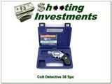 Colt Custom Shop Detective Special Stainless 2” 38 Special 1977 - 1 of 4
