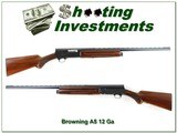 Browning A5 12 Ga Belgium 1960 28” Mod Unfired - 1 of 4