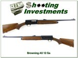 Browning A5 Light 12 Ga Buck Special Belgium 1970 collector - 1 of 4