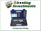 Colt King Cobra 1996 357 Mag Polished Stainless 6” Revolver - 1 of 4