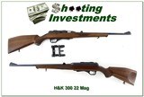 H&K 300 German 22 Mag 19” w 1” and 30mm Ring Sets - 1 of 4