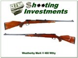 RARE German made Weatherby Deluxe in 460 Wthy Custom Shop marked Super! - 1 of 4