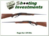 Ruger No.1 B First YEAR 270 Win made in 1968! - 1 of 4