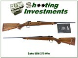 Sako 85M Classic 270 Win 23” Excellent Wood Like New! - 1 of 4
