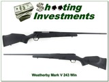 Weatherby Mark V Super Predator Masters 243 Win 24” USA - 1 of 4