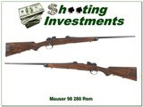 Custom Mauser 98 in 280 Rem XX Wood - 1 of 4