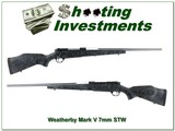 Weatherby Mark V Accumark 7mm STW 26” - 1 of 4