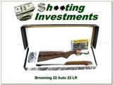 Browning SA ATD 22 LR Grade VI NIB 19.25” - 1 of 4