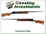 Browning A5 Belgium Magnum 12 GA 1960 Near New 32” Full